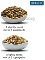 Keeros Combo Pack of Multiseed and Multigrain Roasted Supersnack Refill thumbnail