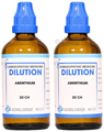 LDD Bioscience Absinthium Dilution (100ml Each) 30 CH thumbnail