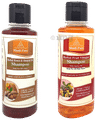 Khadi Pure Combo Pack of Herbal Honey & Almond Oil Shampoo & Herbal Fruit Vinegar Shampoo (210ml Each) thumbnail