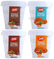 Master Farmer Combo Pack of Peanut Butter Smooth, Crunchy, Chocolate Smooth and Chocolate Crunchy (200gm Each) thumbnail
