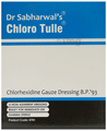 Dr. Sabharwal's Chloro Tulle Chlorhexidine Gauze Dressing B.P'93 10cm x 10cm thumbnail