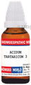 Dr. Majumder Homeo World Acidum Tartaricum Dilution (30ml Each) 3 thumbnail