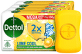 Dettol 2x Menthol Lime Cool Mega Saver Pack of Bathing Soap (150gm Each) thumbnail