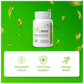 EMPIRE 1900 FIE Optimized|Focus, Immunity & Energy|BCM-95|Natural Energy Booster| Vegetarian Capsule thumbnail