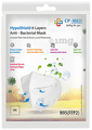 CP-Med N95 FFP2 Hypashield 6 Layers Anti-Bacterial Mask with Earloop Universal White thumbnail