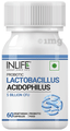 Inlife Probiotic Lactobacillus Acidophilus 5 Billion CFU | Vegetarian Capsule for Gut Health thumbnail
