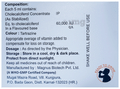 Rain D3 Vitamin D3 Oral Solution 60,000 IU Nano Shots (4x5ml Bottle Each) Orange thumbnail