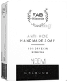 Fab O Naturals Neem Charcoal Anti-Acne Handmade Soap thumbnail