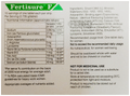 Fertisure F Nutraceutical Tablet with Amino Acids, Vitamins, Minerals & Antioxidants thumbnail