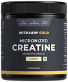 Nutrabay Gold Micronized Creatine Monohydrate Powder Lemon thumbnail