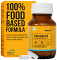 RawRX Organic Calcium and Vitamin D3 Tablet with Vitamin C, Magnesium and Zinc for Bone Health & Joint Pain thumbnail