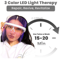 Winston 3 In 1 LED Light Therapy Face Mask For Anti Ageing to Get Glowing Clear & Clean Skin thumbnail