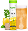 Oziva Metabolic ACV Moringa Effervescent Tablet (15 Each) Lemon Masala thumbnail
