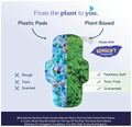 Bliss Natural Plant Based Fluffy Sanitary Pads (6 Each) XXXL thumbnail