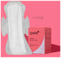 Sparkle Combo Pack of Bamboo Sanitary Pads Made with Natural Biodegradable Ingredients 2 Regular & 2 Overnight (7 Each) thumbnail