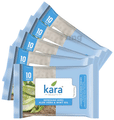 Kara Beauty Refreshing Wipes (10 Each) Aloevera & Mint Oil thumbnail