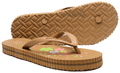 Ortho + Rest Women's Cool Extra Soft and Comfortable Orthopedic Flip Flops for Home Daily Use Tan 7 thumbnail