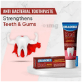 Orasore Red Toothpaste (100gm) with Bamboo Toothbrush Free Inside thumbnail