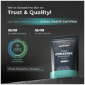 Nutrabay Creatine Monohydrate Amino Acid | Powder for Strength & Absorption | No Added Sugar | Unflavoured thumbnail