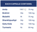 Cureayu Memory Plus Capsule| Made with Amla, Brahmi & More | For Improved Brain Functions |100% Herbal thumbnail