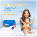Little's Premium Baby Diaper Pants | Fluffy Soft Pants | Anti Rash - 12Hrs | No Nasties | Medium thumbnail