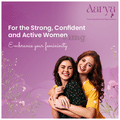 Aarya Premium Medical Grade Silicone Menstrual Cup with Cup Wash (50ml) Small thumbnail