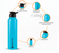 Impetus Steel Water Sipper Blue thumbnail