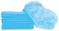 S4 Healthcare Bouffant Crimp Disposable Non Woven Cap Large Blue thumbnail