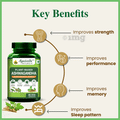 Agniveda Naturals Plant-Based Ashwagandha Veg Capsules thumbnail