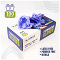 Otica Nitrile Powder Free Examintion Glove Medium Blue thumbnail