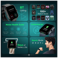 Noise NSW-137 ColorFit Ultra 3 Luminary Smartwatch Jet Black thumbnail