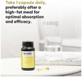 HK Vitals Omega 3 Fatty Acids with DHA & EPA | For Heart, Joint & Brain Health | Soft Gelatin Capsule | Nutrition Care thumbnail