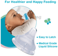 Vega Baby & Mom 0+ Month Baby Nipple Small Wide Neck thumbnail