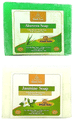 Khadi Pure Combo Pack of Aloevera Soap & Jasmine Soap (125gm Each) thumbnail