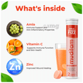 Muditam Ayurveda Amla Orange Fizz Effervescent Tablet (20 Each) thumbnail