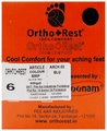 Ortho + Rest Arch_02 Slipper for Women Ladies Ortho Flipflops with Soft Footbed | Arch Support Lightweight Orthopedic Doctor Soft Slipper Navy Blue Size 6 thumbnail