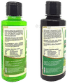 Khadi Pure Combo Pack of Herbal Aloevera Shampoo and Herbal Amla Shampoo + Conditioner (210ml Each) thumbnail