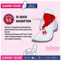 Take Care Cushiony Secure Sanitary Pads (22 Each) XL thumbnail