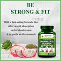 Agniveda Naturals Plant-Based Iron Blood Builder Veg Capsules Vegicap thumbnail