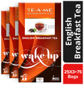 TE-A-ME English Breakfast Black Tea Bags (25 Each) thumbnail