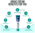 Healin Hands Anoac Cream | Piles & Fissure Care thumbnail