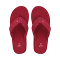 Yoho Lifestyle Doctor Ortho Soft Comfortable and Stylish Flip Flop Slippers for Women Coral Red 