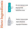 Foxtale Acne Control Cleanser (100 ml) & Daily Hydrating Serum (30 ml) & AHA BHA Exfoliating Serum (30 ml) & Mattifying Sunscreen (50 ml) thumbnail