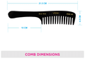 Vega HMBC 202 Shampoo Hair Comb thumbnail
