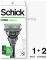 Schick Hydro Sensitive 1 Razor + 2 Cartridges thumbnail