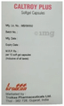 Caltroy Plus Softgel Capsule thumbnail