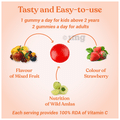 Kapiva Vitamin C+Amla Gummies Mixed Fruit thumbnail