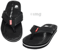 Ortho + Rest M10015 Cool Comfirt for Your Aching Feet Orthopedic Slippers for Men | Anti-Skid Flip Flops with Acupressure Massage Footbed | Extra Soft Black Size 10 thumbnail