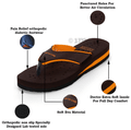 Doctor Extra Soft Ortho Care Orthopaedic Diabetic Pregnancy Comfort Flat Flipflops Slippers For Women 5 UK Orange thumbnail