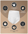 Toki Health Adult Diapers Medium (10) & Wet Wipes (10) thumbnail